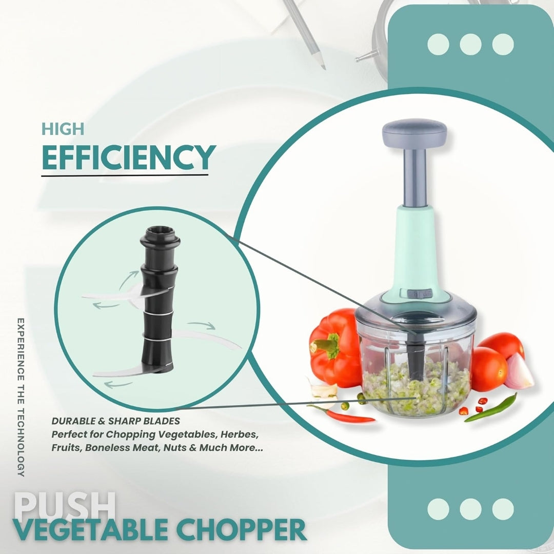 2 in 1 Push Chopper