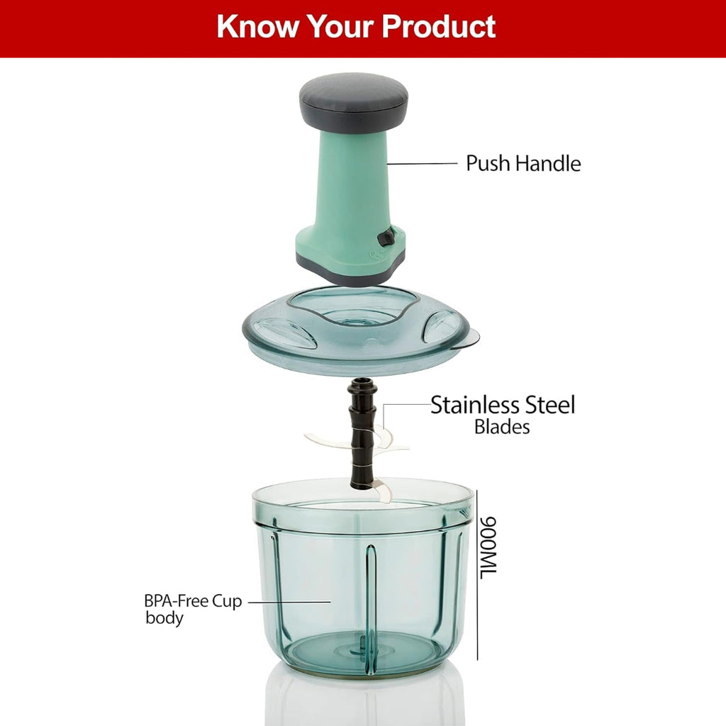 2 in 1 Push Chopper