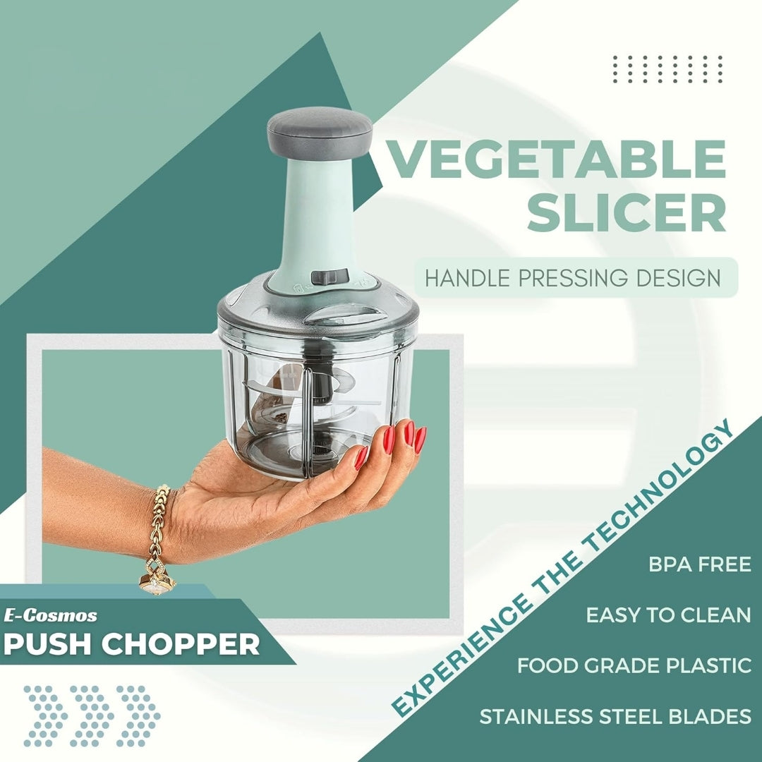2 in 1 Push Chopper