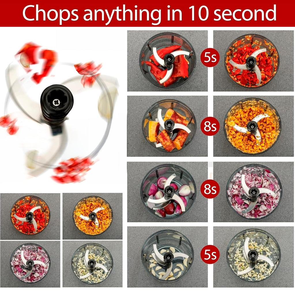 2 in 1 Push Chopper