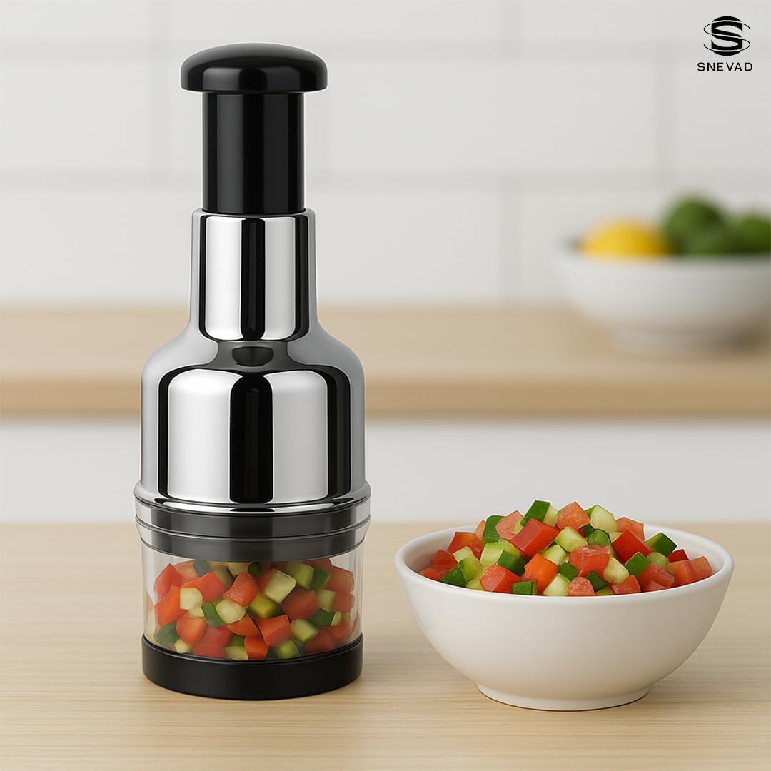 Onion Garlic Hand Press Chopper