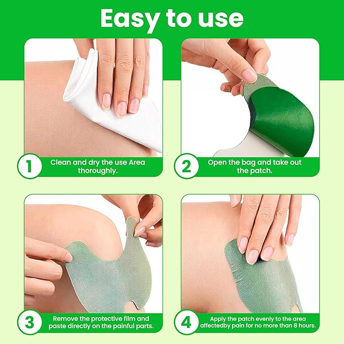 Knee pain patches