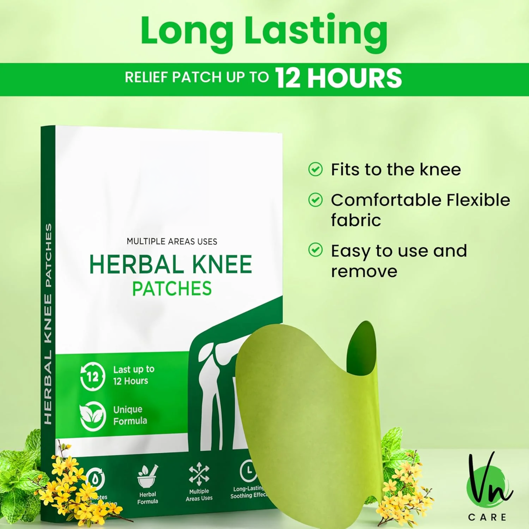 Knee pain patches