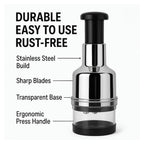 Onion Garlic Hand Press Chopper